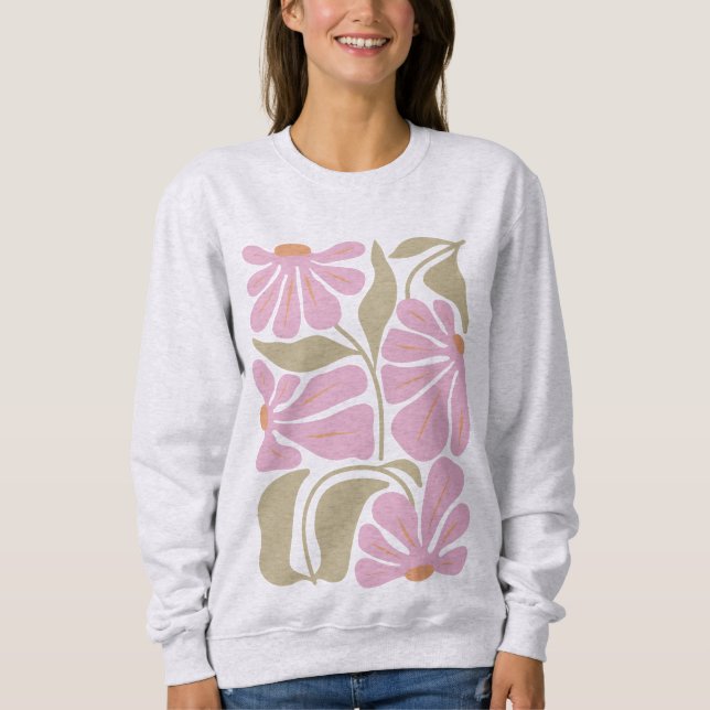 Blomstermarknaden för blommor med blommor Blommigt T Shirt (Framsida)