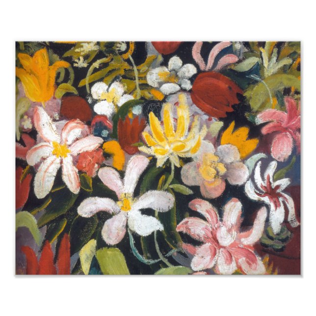 Blomstermattan | Auguste Macke | Fototryck (Framsidan)