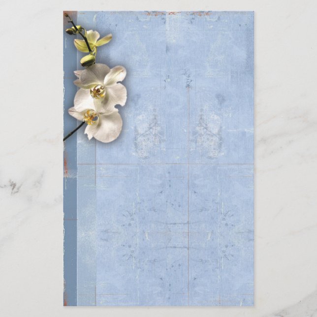 blomsterpapper brevpapper (Framsida)