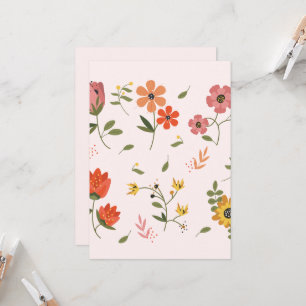 blomstersamling inbjudningar