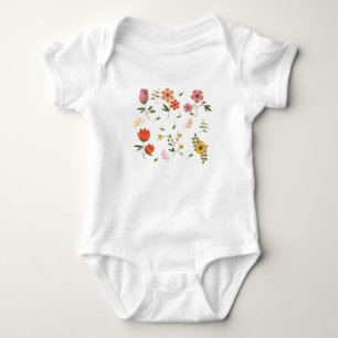 blomstersamling t shirt