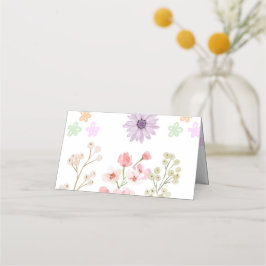 Blomstersockel, Pappert Bord-kort - Placera kort