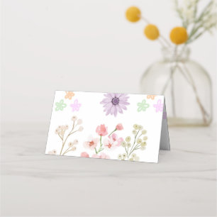 Blomstersockel, Pappert Bord-kort - Placera kort