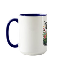 Blomsterstig - Naturinspirerad mental hälsa-mugg