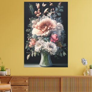 Blomstertid Canvastryck