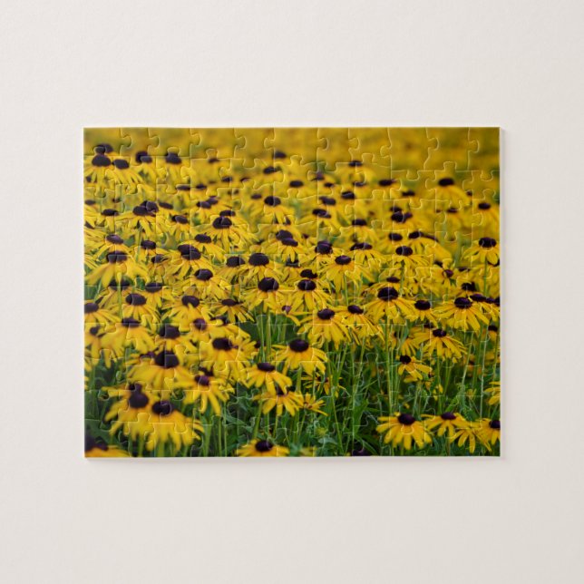 Blomsterträdgård - 8 x 10 - 110 pcs Jigszawa Puzzl Pussel (Horisontell)