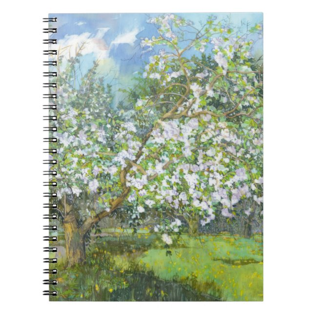 Blomsterträdgård Anteckningsbok (Framsidan)