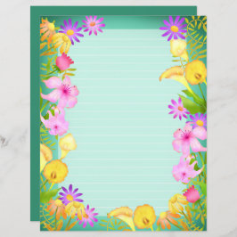 Blomsterträdgård Aqua