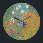 Blomsterträdgård av Gustav Klimt<br><div class="desc">Vackert färgat målande av en blomsterträdgård av Gustav Klimt. Fantastisk av färger och vackra blommor passar vackert på många slags underbara produkter och presentidéer.</div>