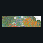 Blomsterträdgård (av Gustav Klimt) Bildekal<br><div class="desc">Denna formgivning präglas av den österrikiska konstnären Gustav Klimt (1862-1918). Det är en bild av en vacker blomsterträdgård i Klimts typiska imponerande stil. Blommorna ser nästan ut som om de flödar och det är omöjligt att inte känna sig upplyst av sin skönhet. Det ursprungliga arbetet slutfördes 1907 och dess tyska...</div>