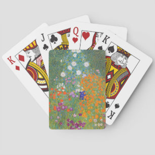 Blomsterträdgård (av Gustav Klimt) Casinokort