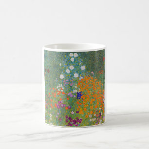 Blomsterträdgård (av Gustav Klimt) Kaffemugg