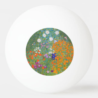 Blomsterträdgård av Gustav Klimt Pingisboll