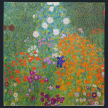 Blomsterträdgård av Gustav Klimt Tygservett<br><div class="desc">Besök min butik om du vill ha mer intressant design och fler valmöjligheter för färg => zazzle.com/colorfulworld*</div>