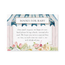 Blomsterträdgård Baby Shower Bokar för Baby