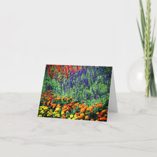 Blomsterträdgård Beauty Anpassade Note Card Tack Kort