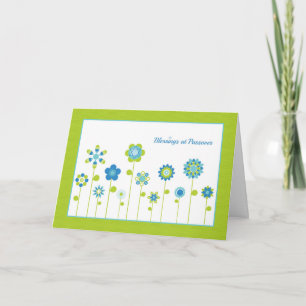 Blomsterträdgård, Blesser vid Pesach Kort