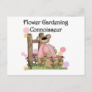 blomsterträdgård Connoisseur T-tröjor och presente Vykort