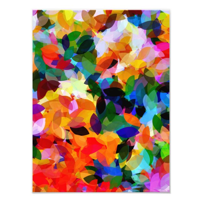 BLOMSTERTRÄDGÅRD FOTOTRYCK (Framsidan)