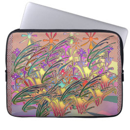 Blomsterträdgård Gift Laptop Fodral