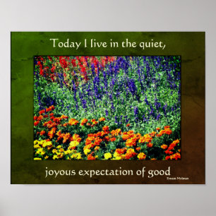 Blomsterträdgård Godhet inspirationsoffert Poster