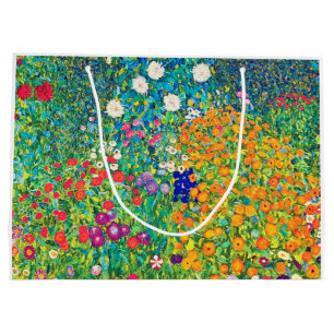 Blomsterträdgård Gustav Klimt