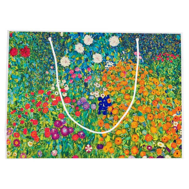 Blomsterträdgård Gustav Klimt (Baksidan)