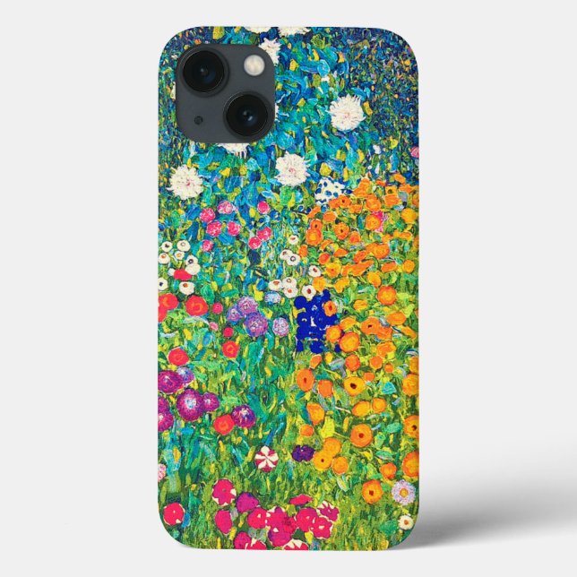 Blomsterträdgård, Gustav Klimt (Baksida)