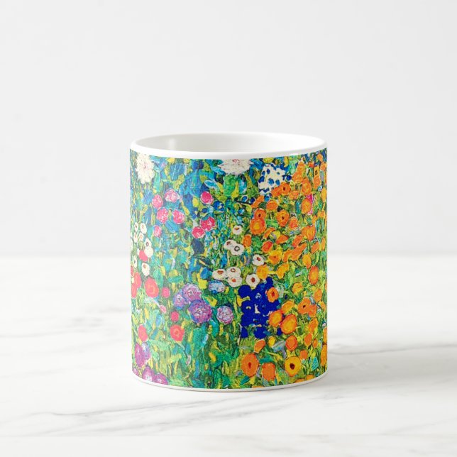 Blomsterträdgård, Gustav Klimt Kaffemugg (Center)