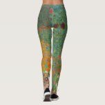 Blomsterträdgård (Gustav Klimt) Leggings<br><div class="desc">Denna formgivning präglas av den österrikiska konstnären Gustav Klimt (1862-1918). Det är en bild av en vacker blomsterträdgård i Klimts typiska imponerande stil. Blommorna ser nästan ut som om de flödar och det är omöjligt att inte känna sig upplyst av sin skönhet. Det ursprungliga arbetet slutfördes 1907 och dess tyska...</div>