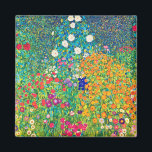 Blomsterträdgård, Gustav Klimt Magnet<br><div class="desc">Gustav Klimt (14 juli, 1862-6 februari 1918) var en österrikisk symbolisk målare och en av de mest framträdande medlemmarna i Wiens utlandsrörelse. Klimt är märkt för målningar, murar, skisser och andra föremål. Förutom hans verk, som omfattar anklagelser och porträtt, målade han upp landskap. Bland konstnärer i Wienutträdet var Klimt den...</div>