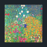 Blomsterträdgård, Gustav Klimt Magnet<br><div class="desc">Gustav Klimt (14 juli, 1862-6 februari 1918) var en österrikisk symbolisk målare och en av de mest framträdande medlemmarna i Wiens utlandsrörelse. Klimt är märkt för målningar, murar, skisser och andra föremål. Förutom hans verk, som omfattar anklagelser och porträtt, målade han upp landskap. Bland konstnärer i Wienutträdet var Klimt den...</div>