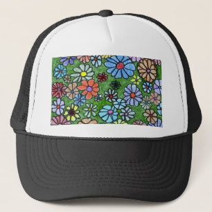 Blomsterträdgård Hat Keps
