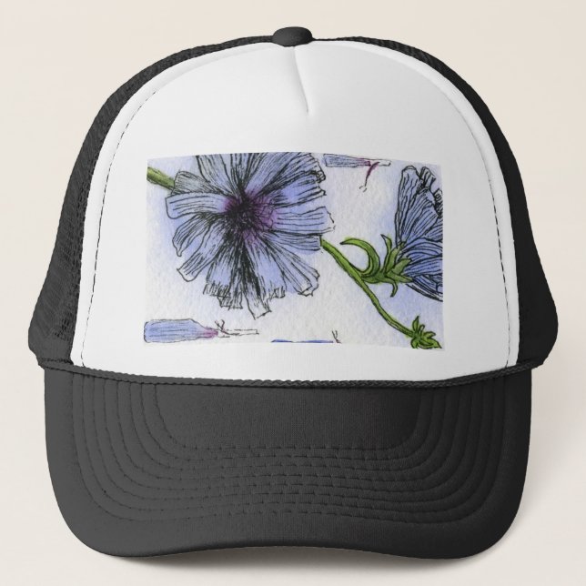 Blomsterträdgård Hat Truckerkeps (Framsida)