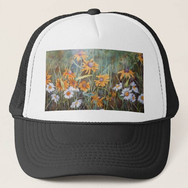Blomsterträdgård Hat Truckerkeps (Framsida)