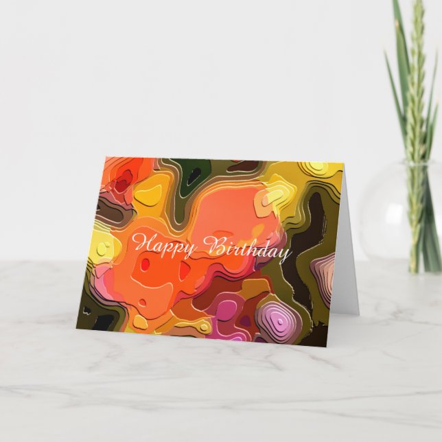 BLOMSTERTRÄDGÅRD KORT (Framsida)