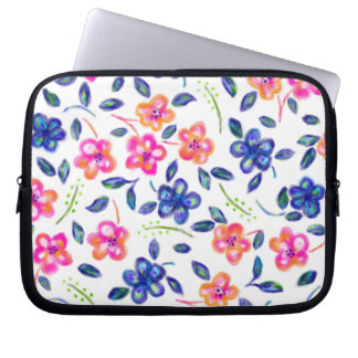 Blomsterträdgård Laptop Fodral