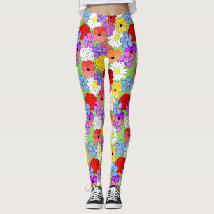 Blomsterträdgård Leggings