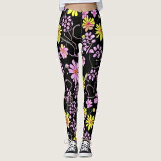 Blomsterträdgård Leggings