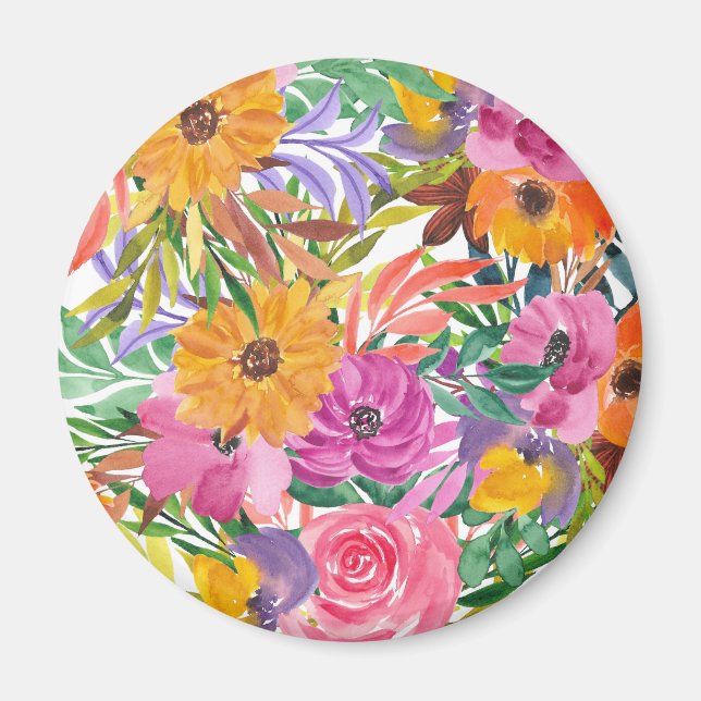 Blomsterträdgård Magnet (Framsidan)