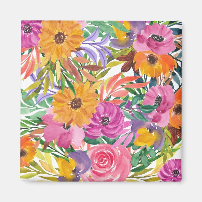 Blomsterträdgård Magnet (Framsidan)