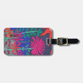 Blomsterträdgård Nattscen  Bagagebricka