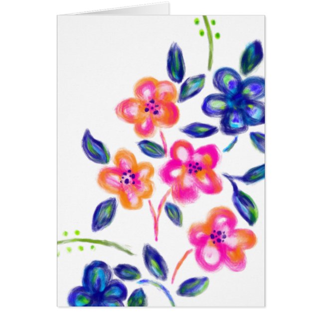 Blomsterträdgård OBS Kort (Framsidan)