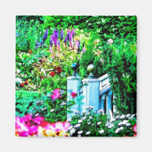 Blomsterträdgård Paradise Magnet