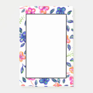 blomsterträdgård post-it block