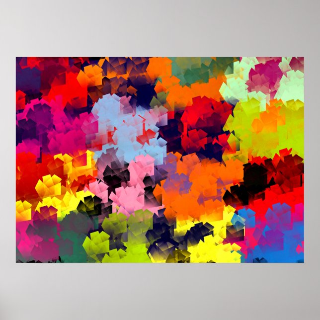 BLOMSTERTRÄDGÅRD POSTER (Framsidan)