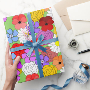 Blomsterträdgård Presentpapper
