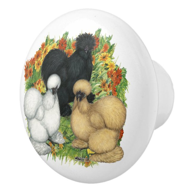 Blomsterträdgård Silkies Knopp (Höger)
