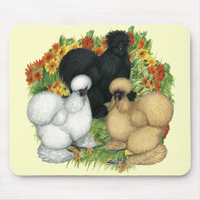 Blomsterträdgård Silkies Musmatta (Framsidan)