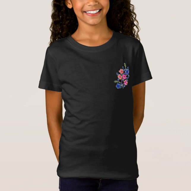 blomsterträdgård t shirt (Framsida)